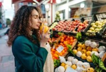 indícame el camino a la tienda de alimentos más cercana